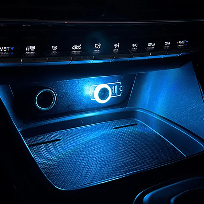 Interior Design Icon - Портативный автомобильный USB окружающий свет, мини-светодиодные