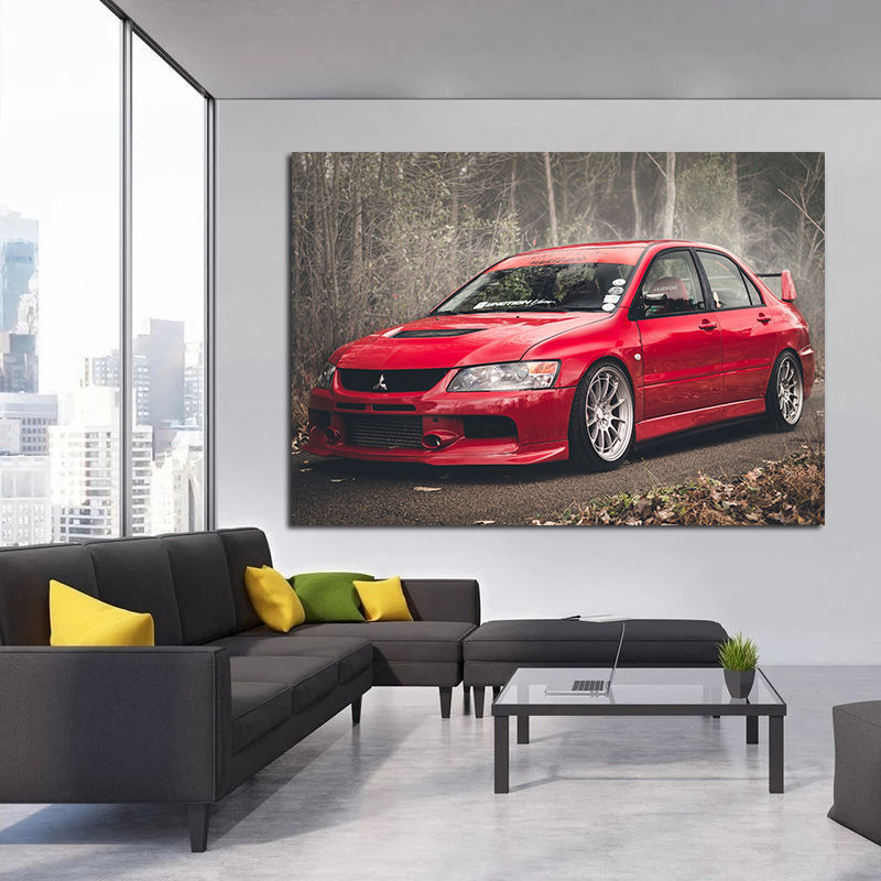 Плакаты суперкара Lancer Evo R – обзор и цена Interior Design Sketch