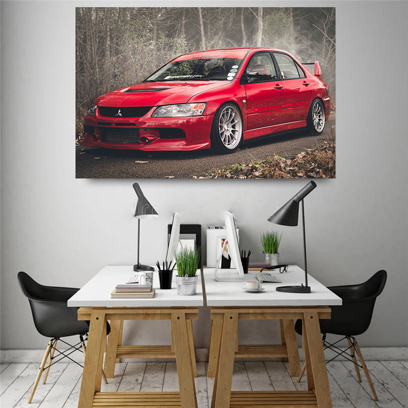 Плакаты суперкара Lancer Evo R – обзор и цена Interior Design Sketch