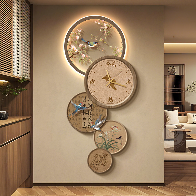Настенные часы в китайском сти – обзор и цена Interior Design Vintage Modern