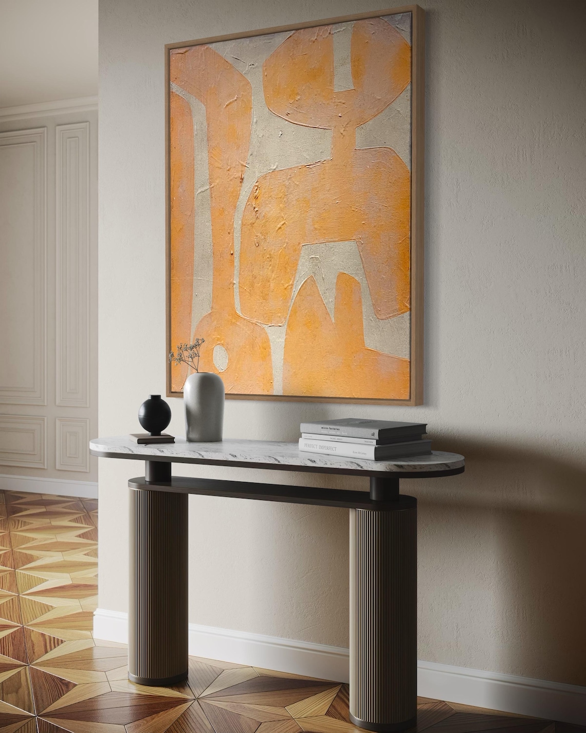 Большая абстрактная текстуриро – обзор и цена Interior Design Sketch
